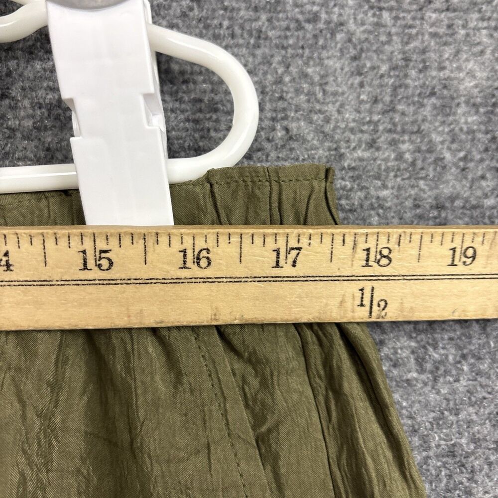 J.CREW Crepe Wide Leg Pants Womens Size L Green - Picture 4 of 11
